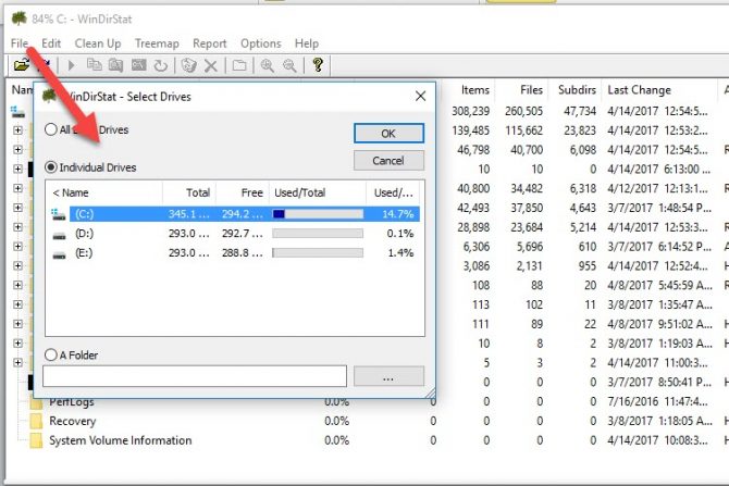 15 Tools to Visualize the File System Usage on Windows 3