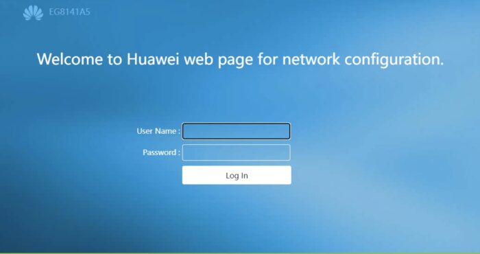 Access the router login portal