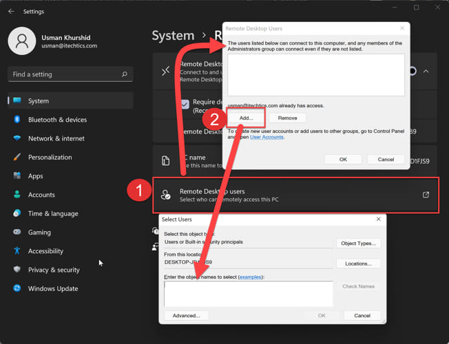 How To Enable Remote Desktop Connection RDC In Windows 11 3 How To Enable Remote Desktop Connection RDC In Windows 11 3