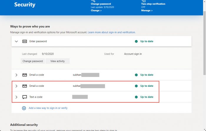 How to Turn On Two-Factor Authentication on Microsoft Account 7 added