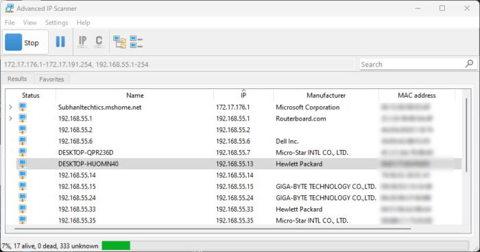 Track IP Addresses with Ease: 5 Best IP Address Tracker Software And Services (Free + Paid) 2 Advanced IP Scanner