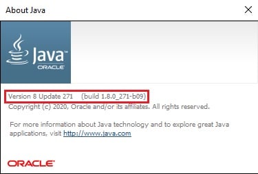 Download Java 8 Update 271 1 after update 1