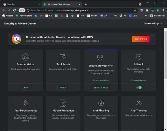 Download Avast 2022 Offline Installers 4 Avast Secure Browser 1