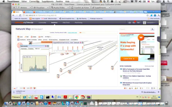Network Mapping Tools: The Best Free and Paid Solutions 2 Bandwidth monitoring using Spiceworks