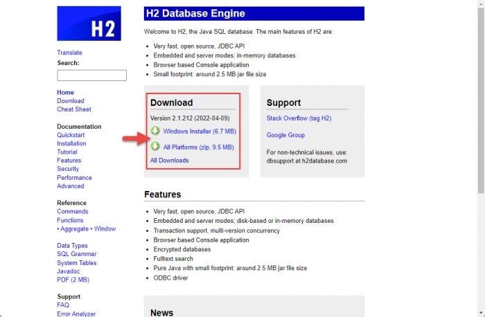 Begin download 5