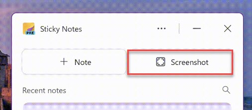 Microsoft Launches New Sticky Notes App With Quick Access Shortcut, Desktop Docking, & Screenshot Ability 3 Capture screenshots via Sticky Notes