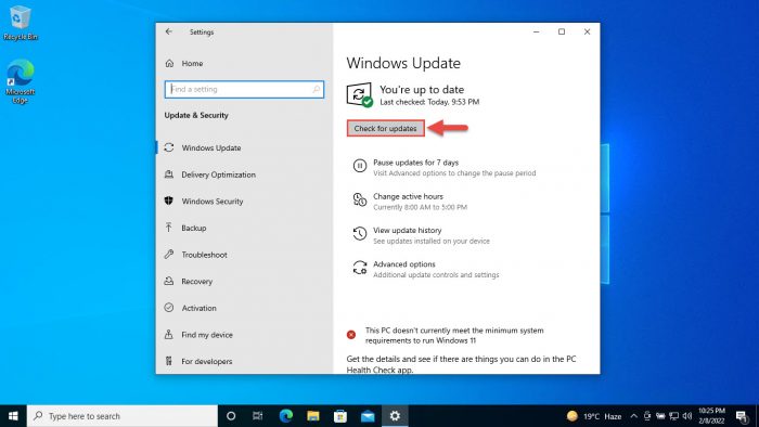 How To Fix "Not Enough Memory (RAM)" Error In Photoshop 11 Check for updates windows 10