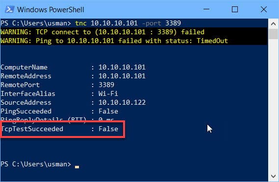 Check if a port is open and listening Check if a port is open and listening
