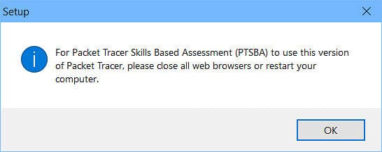 Download Cisco Packet Tracer Latest Version 5 Cisco Packet Tracer PTSBA Close browsers notice