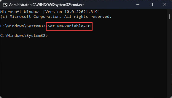 Windows Environment Variables - The Ultimate Guide For All Windows Versions 19 Create new environment variable using Command Prompt