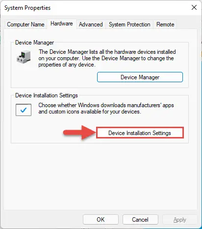 3 Ways To Disable Automatic Driver Updates In Windows 10 3 device installation settings