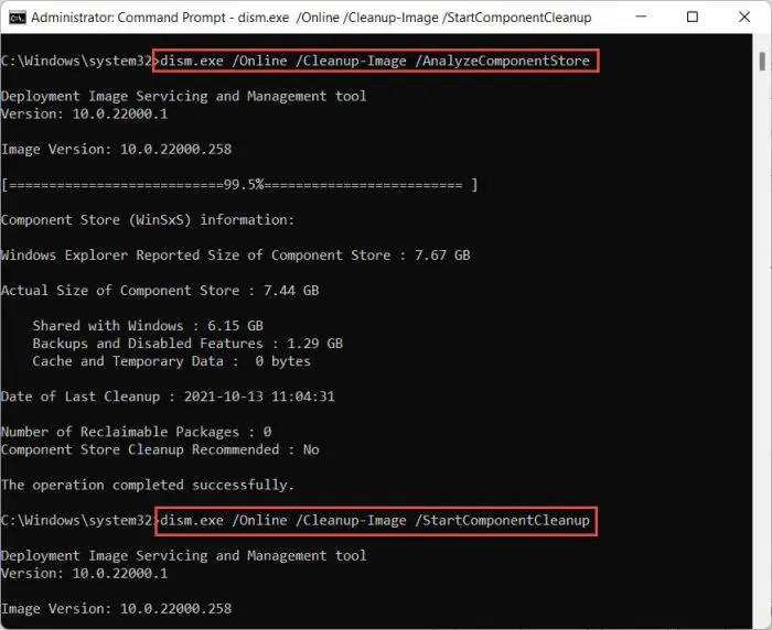 How to Delete The Windows.old Folder Using Command Prompt 11 Perform cleanup after Windows update