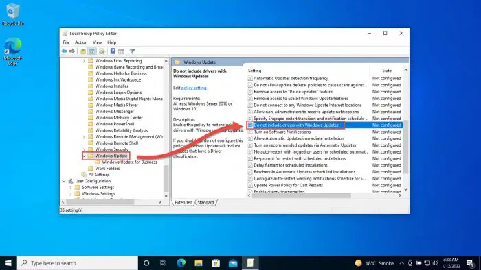 3 Ways To Disable Automatic Driver Updates In Windows 10 8 do not include