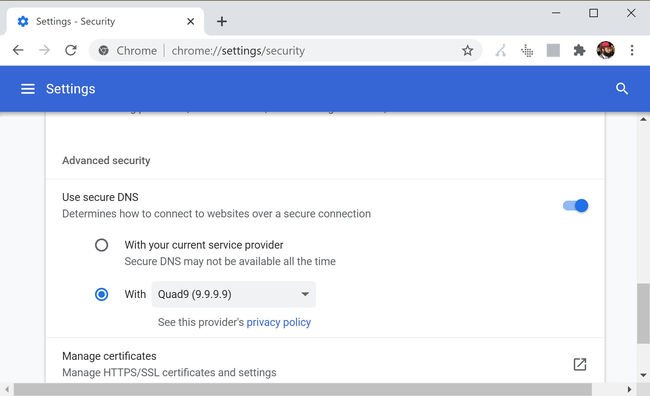 What Is DNS-Over-HTTPS And How To Enable It On Your Device (Or Browser) 6 Enable secure DNS in Google Chrome