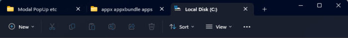 Difference Between A Modal, Pop-Up, Popover, Lightbox, Window, Tab, And Dialog Box 6 Example of multiple tabs inside a window