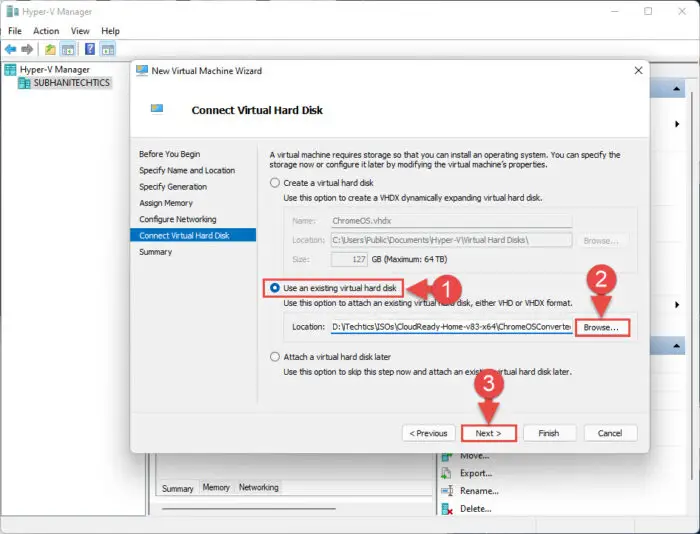 Provide ChromeOS VHD file