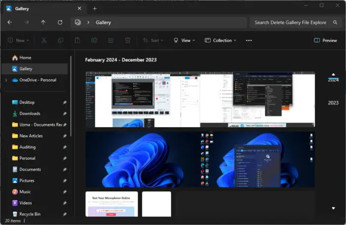 How To Remove The Gallery Folder From File Explorer On Windows 11 1 Gallery folder in Windows 11 File Explorer