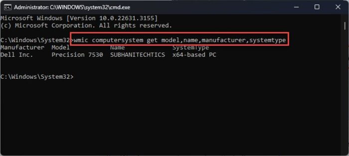 Microsoft Is Deprecating WMIC On Windows - What Are The Alternatives? 1 Get system information with WMIC