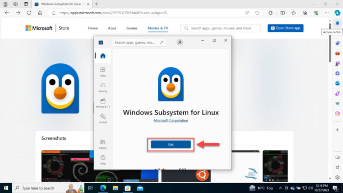 Get WSL