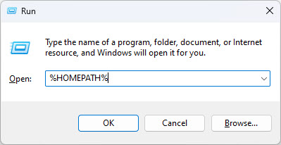 Windows Environment Variables - The Ultimate Guide For All Windows Versions 1 homepath variable