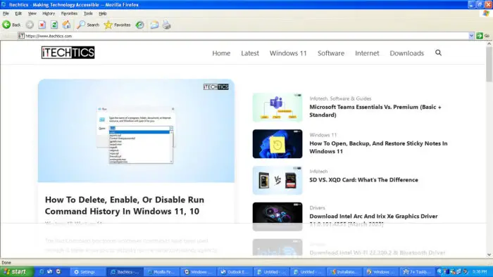 Experience The New Windows 10 With A Windows XP Interface (Windows Experience Freestyle Update) 3 Internet Explorer on Windows Experiece Freestyle Update