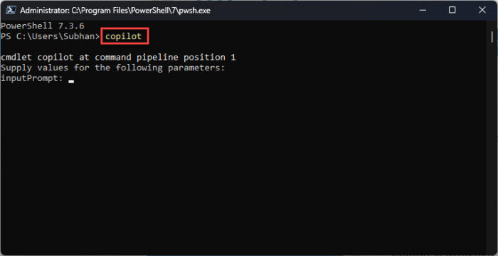 How To Install And Use GitHub PowerShell Copilot Using PowerShell Module 10 Invoke PowerShell Copilot