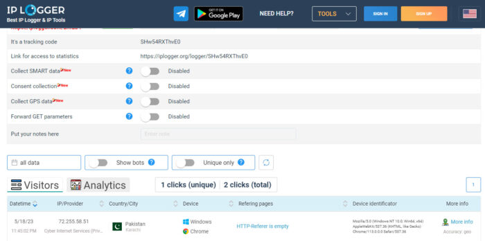 What Are IP Grabbers: Our Top 5 Selection 3 IP Logger
