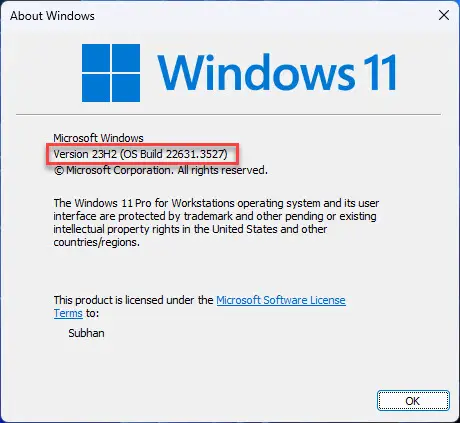 Microsoft Introduces Ads To Start Menu With Windows 11 KB5036980 1 KB5036980 installed successfully