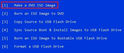 make iso image