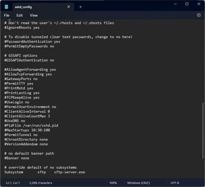 Manage SSH permissions