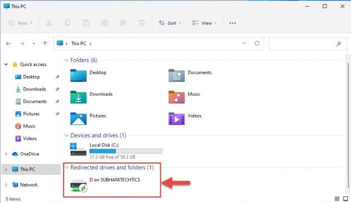 How To Enable Copy Paste and Add Local Partitions to Remote Desktop Session 20 mounted