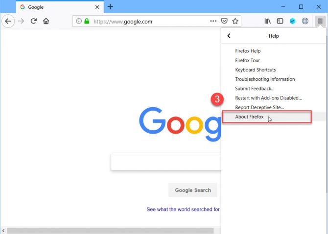 Check What Version Of Firefox Do You Have Installed On Your System 2 Opening Firefox Help Menu