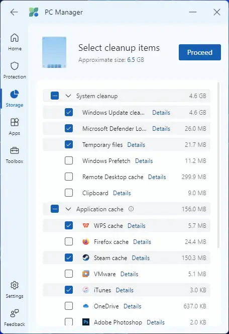 Microsoft Makes PC Manager Generally Available For PC Health Monitoring And Performance Optimizations 5 Perform a deep cleanup using PC Manager
