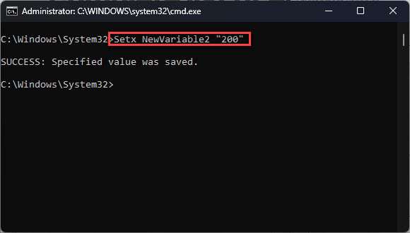 Windows Environment Variables - The Ultimate Guide For All Windows Versions 20 Permanent variable created using Command Prompt