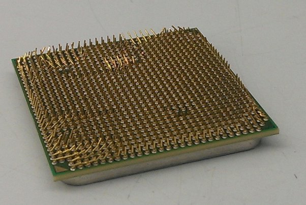 What Are CPU Sockets, Cores, Threads, And Logical Processors 2 PGA processor with broken pins