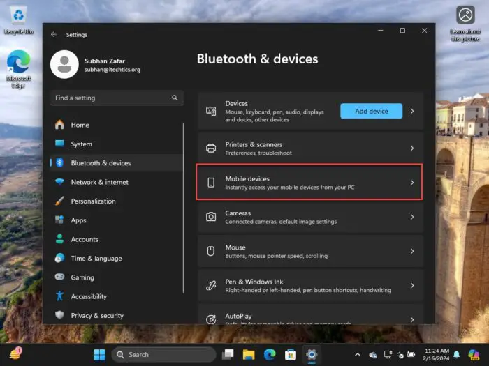 Microsoft Releases KB5034848 "Moment 5" Update For Windows 11 With USB4 v2 Support 1 Phone Link renamed to Mobile Devices