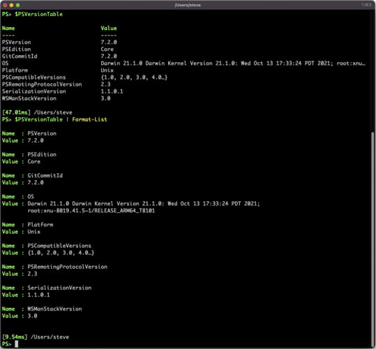 Download PowerShell 7.2 Stable Offline Installers 2 PowerShell 7 2 Colors