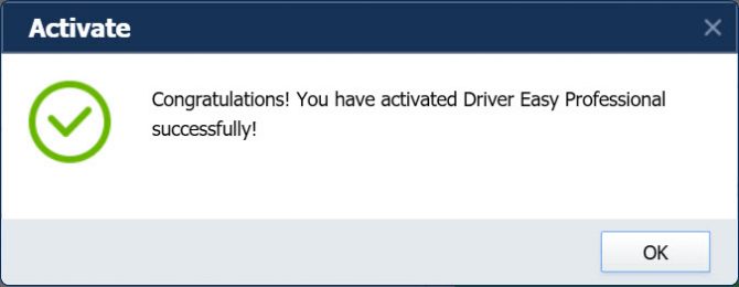 Pro license successfully activated