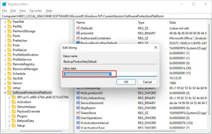 4 Ways To Find Windows 10 Product Key 8 reg key 1