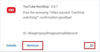 How to Remove "Video Paused. Continue Watching?" Prompt on YouTube 5 remove 3
