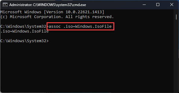 Fix Mount ISO Option Missing From Context Menu In Windows 10, 11 5 Restore Mount option in Context Menu from Command Prompt
