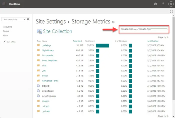 How To Get Free 5TB OneDrive Storage For Lifetime 19 Storage space displaying only 1TB
