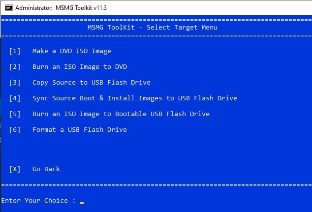 How To Add/Remove Windows Components From ISO Images Using MSMG Toolkit 7 target
