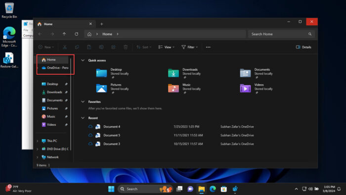 How To Remove The Gallery Folder From File Explorer On Windows 11 4 The Gallery folder in Explorer has been removed