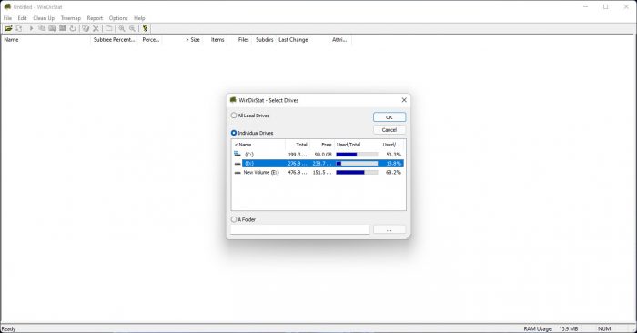How To Show Folder Size In Windows 17 WinDirStat scan