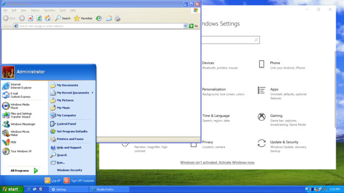 Experience The New Windows 10 With A Windows XP Interface (Windows Experience Freestyle Update) 2 Windows Experience Freestyle Update