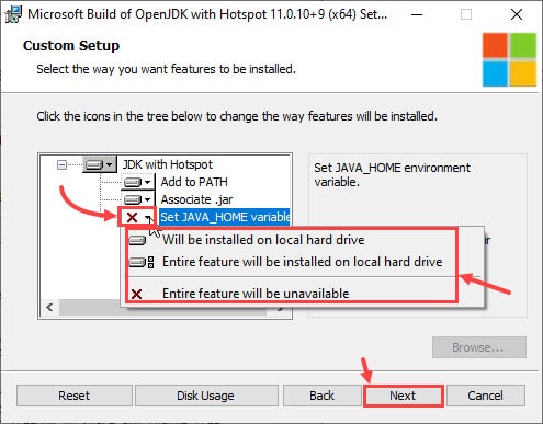Download and Install OpenJDK 11 on Windows 10 3 wizard 3