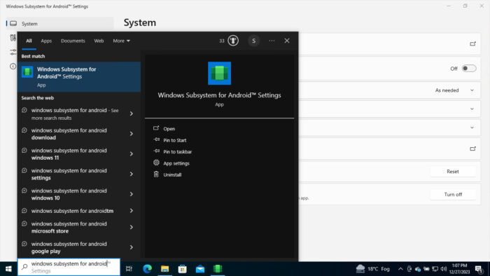 How To Install Windows Subsystem For Android On Windows 10 11 WSA installed successfully