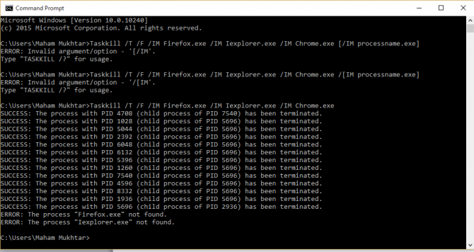 6 Ways to Terminate Multiple Processes at Once In Windows 10 6 Ways to Terminate Multiple Processes at Once In Windows 10
