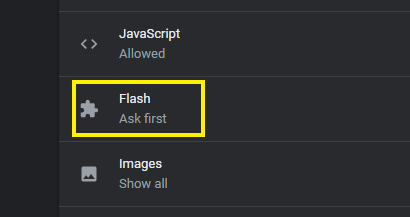 Flash Player not working